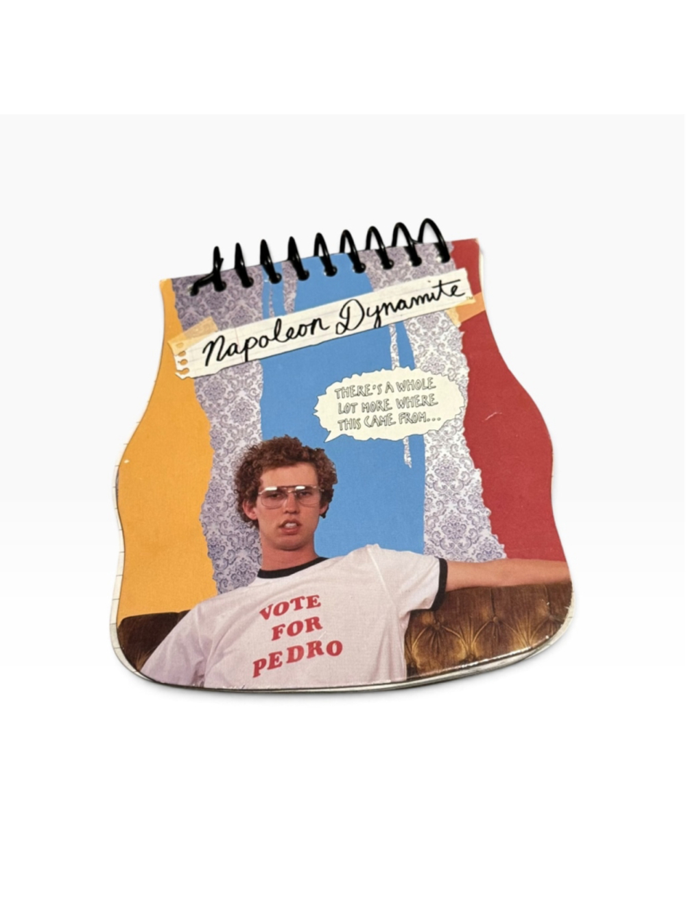 Y2k 2006 Napoleon Dynamite Unisex Notebook Journal One Size Beige Red